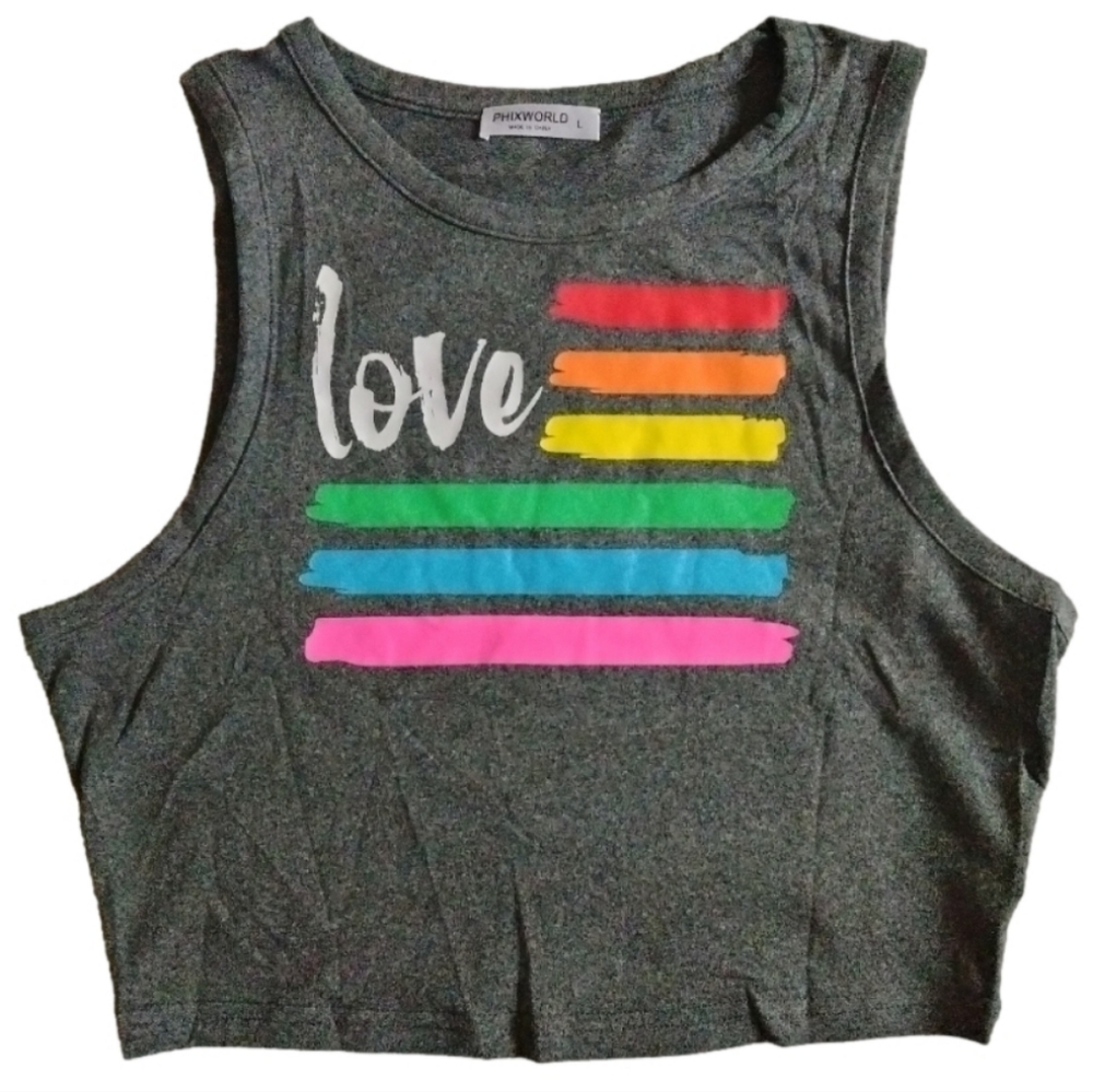 NIP Pride Crop Top SzL